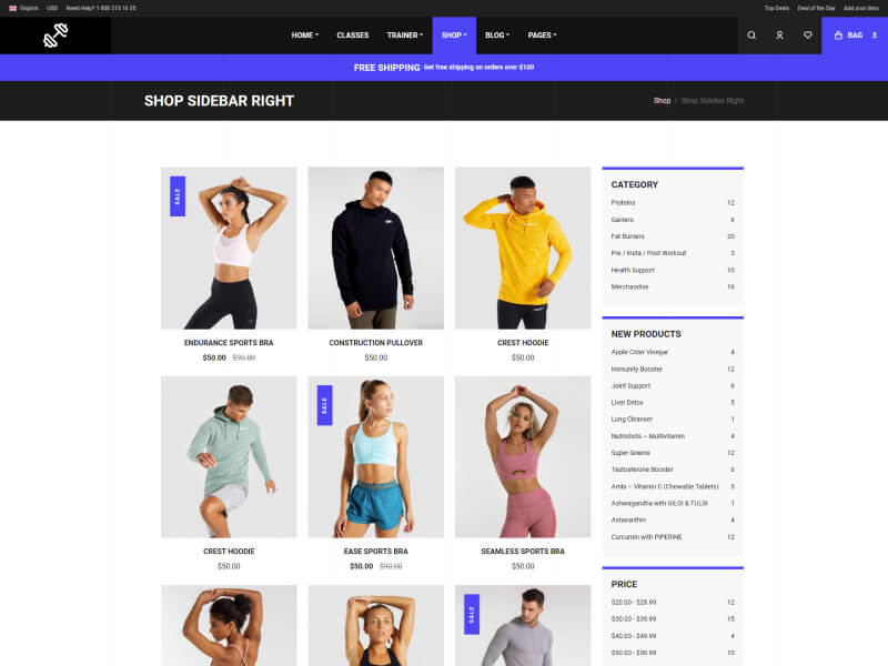 SHOP SIDEBAR RIGHT